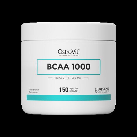 OstroVit Supreme Capsules BCAA 1000 mg - 150 Capsule